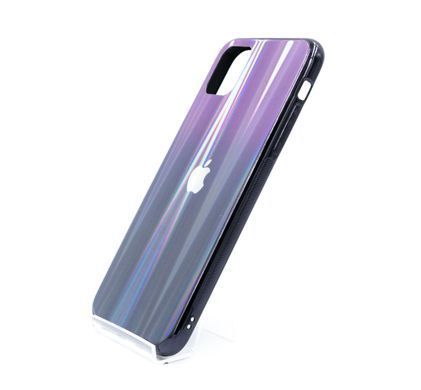 Чохол Glass Benzo для iPhone 11 Pro Max marsala Rainbow