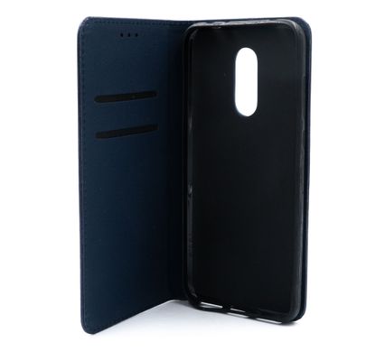 Чохол книжка Black TPU Magnet для Xiaomi Redmi 5 plus blue