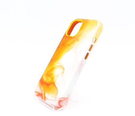 Чохол шкіряний Figura Series Case with MagSafe для iPhone 13 orange