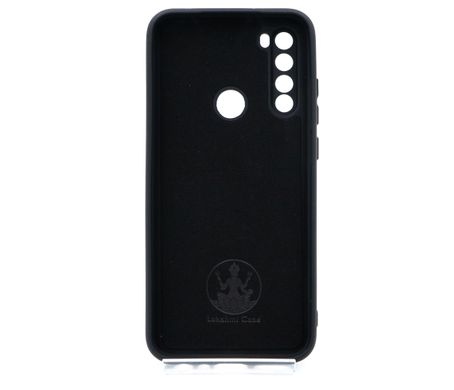 Силіконовий чохол Full Cover для Xiaomi Redmi Note 8T black Full Camera без logo