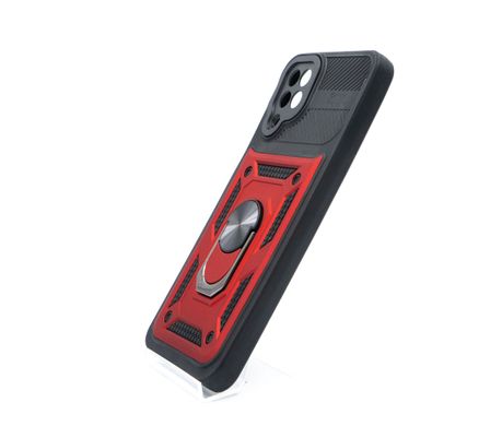 Чохол SP Serge Ring for Magnet для Samsung A12/F12/M12 4G red протиударний Full Camera