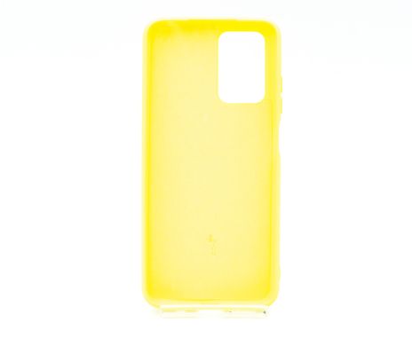 Силіконовий чохол Full Cover для Xiaomi Redmi 10 yellow без logo №8