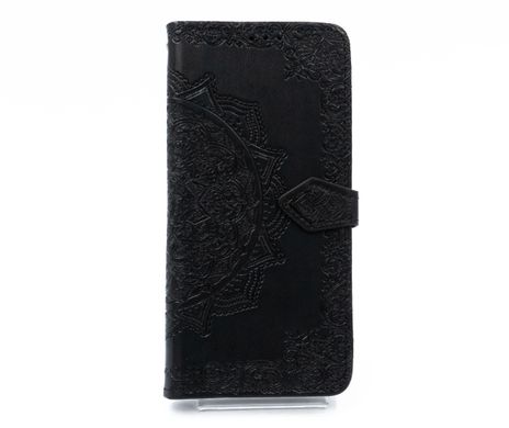 Чохол книжка шкіра Art case з візитницею для Xiaomi Redmi Note 9S black