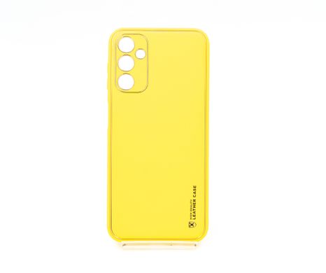 Чохол шкіра Xshield для Samsung A14 4G/5G yellow