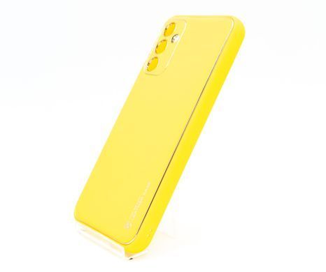 Чехол кожа Xshield для Samsung A14 4G/5G yellow