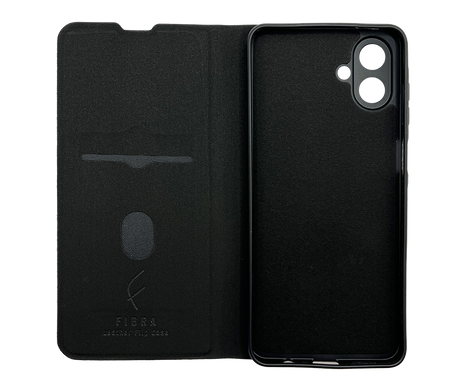 Чохол книжка FIBRA (рельєф) для Samsung A07 brown Full Camera