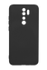Силиконовый чехол SMTT для Xiaomi Redmi Note 8 Pro black Full Camera с микрофиброй