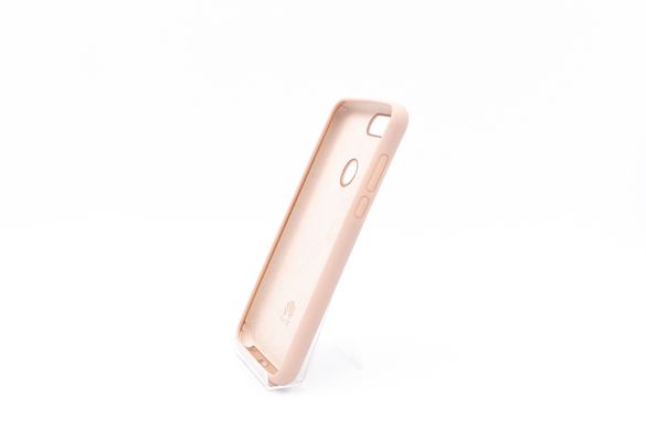 Силиконовый чехол Full Cover для Huawei Y7 2018 Prime pink sand