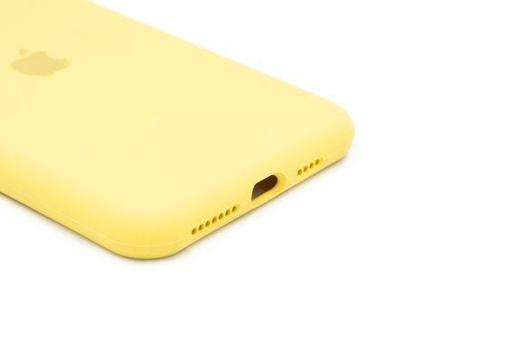 Силіконовий чохол Full Cover для iPhone 11 Pro Max canary yellow