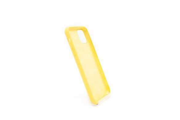 Силіконовий чохол Full Cover для iPhone 11 Pro Max canary yellow