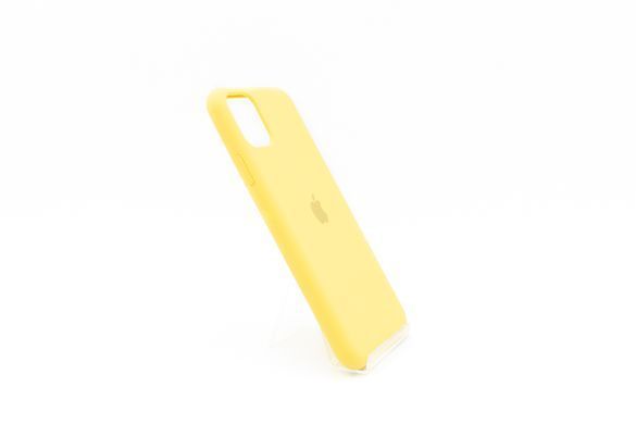 Силіконовий чохол Full Cover для iPhone 11 Pro Max canary yellow