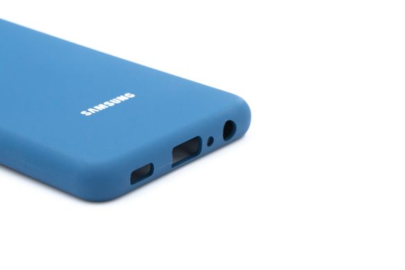 Силіконовий чохол Full Cover для Samsung A32 navy blue Full Camera