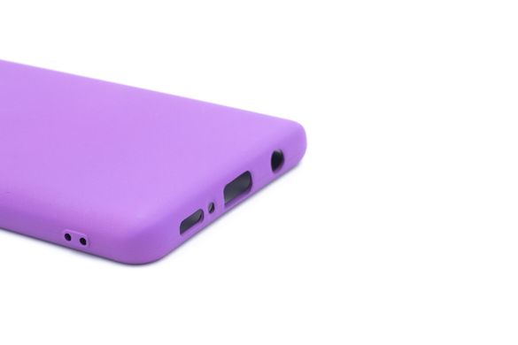 Силіконовий чохол Full Cover  для Samsung A42 purple без logo