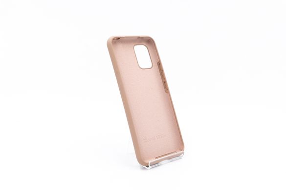 Силіконовий чохол Full Cover для Xiaomi Mi 10 Lite pink sand