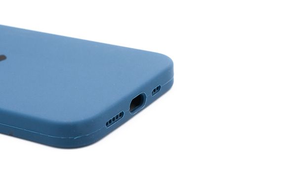 Силіконовий чохол Full Cover для iPhone 13 Pro abyss blue Full Camera