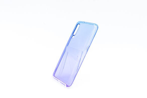 Силиконовый чехол Gradient Design для Xiaomi Mi9 blue purple