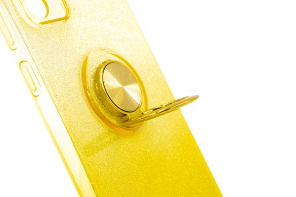 Силіконовий чохол SP Shine для Samsung A52 yellow ring for magnet