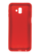 Силіконовий чохол для Samsung J6+ red Auto Focus