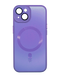 Чехол TPU+Glass Sapphire Midnight with MagSafe для iPhone 15 dasheen