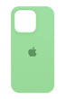 Силиконовый чехол Full Cover для iPhone 13 Pro fresh green