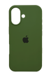 Силиконовый чехол Full Cover для iPhone 17 dark olive