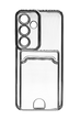 Силіконовий чохол WAVE Metal Pocket для Samsung S24 Plus black Full Camera