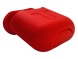 Чохол силіконовий HOCO для Apple AirPods 1/2 (з карабіном) №4 red