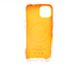 Чохол шкіряний Figura Series Case with MagSafe для iPhone 13 orange