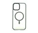 Чохол TPU+PC Metal Buttons with MagSafe Colorful для iPhone 12 Pro Max green