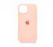 Силіконовий чохол Full Cover для iPhone 13 mini peach