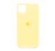 Силіконовий чохол Full Cover для iPhone 11 Pro Max yellow