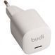 Сетевое зарядное устройство Budi AC017EW Home Charger PD20W Type-C white