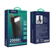 Power bank Ridea RP-D20L+ Phoenix20+ QC/PD 20W 3.0 digital display+lamp 20000mAh black