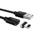 USB кабель Borofone BU1 MagJet Lightning 3A/1.2m color