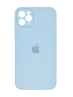 Силіконовий чохол Full Cover для iPhone 11 Pro Max mist blue Full Camera