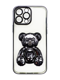Фото товару Силіконовий чохол Perfomance bear для iPhone 13 Pro Max black Full Camera