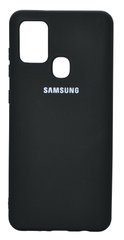 Силіконовий чохол Full Cover для Samsung A21S black