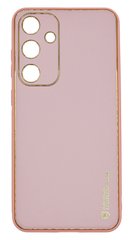 Чохол шкіра Xshield для Samsung S24 + pink Full Camera