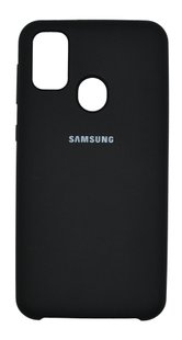 Силиконовый чехол Full Cover для Samsung M30s/M21 black