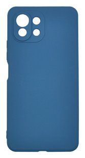 Силиконовый чехол WAVE Colorful для Xiaomi Mi 11 Lite/11 Lite 5G NE blue Full Camera (TPU)
