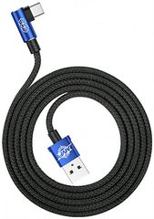 USB кабель Baseus CATMVPA MVP Elbow for Type-C 2A/1m. Blue