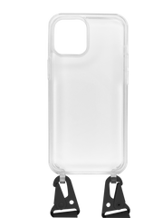 Чохол WAVE Clear with Strap для iPhone 11 Pro clear/black