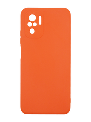 Силиконовый чехол Candy Full Camera для Xiaomi Redmi Note 10 orange