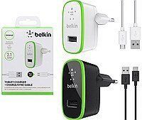 Сетевое зарядное устройство Belkin F8M670 (BEL-019) Micro USB (1USB) черное