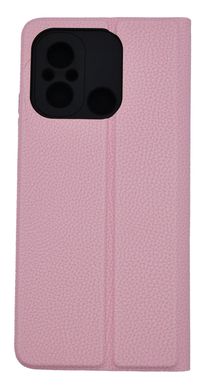 Чохол книжка FIBRA (рельєф) для Xiaomi Redmi 12C pink Full Camera