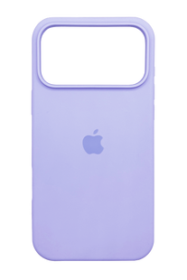 Силиконовый чехол Full Cover для iPhone 17 Pro Max light lilac (glycine)