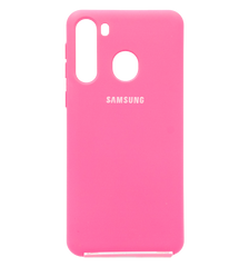 Силіконовий чохол Full Cover для Samsung A21 barble pink
