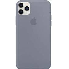 Силіконовий чохол для Apple iPhone 11 Pro original lavender gray