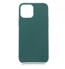 Силіконовий чохол Soft Feel для iPhone 12 Pro Max forest green