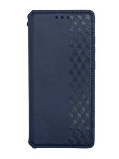 Чохол-книжка шкіра для Samsung A57 5G dark blue Getman Cubic PU